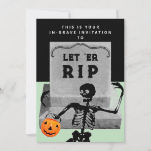 Invitation Fête créative d'Halloween