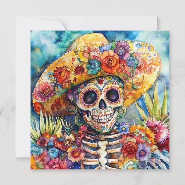 Invitation Fête culturelle des morts (Devant)