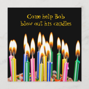 Invitation Fête d'anniversaire