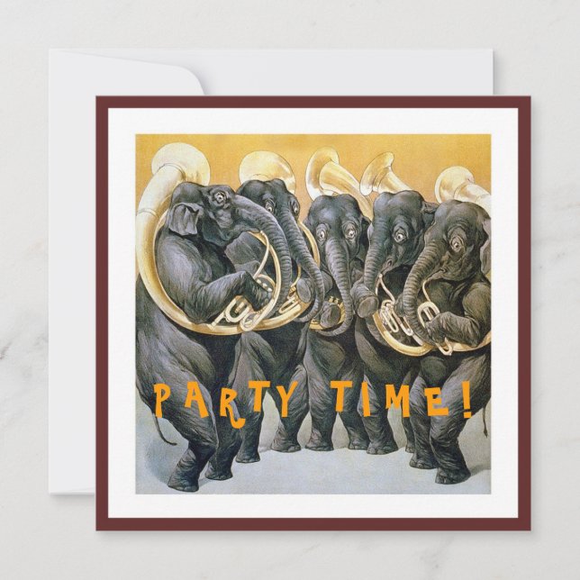 Invitation Fête d'anniversaire (Devant)
