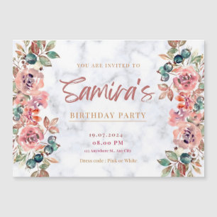 Invitation fête d'anniversaire