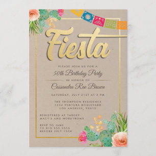 Invitation Fête d'anniversaire