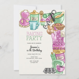 Invitation Fête d'anniversaire