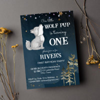Fête d'anniversaire à thème du petit loup