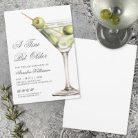 Fête d'anniversaire Cocktail Martini Adulte