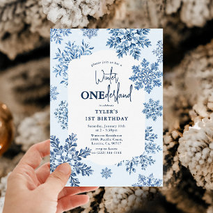Invitation Fête d'anniversaire de 1 an sur le thème de la toi