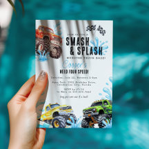 Fête d'anniversaire de 4 ans de Monster Truck Fun