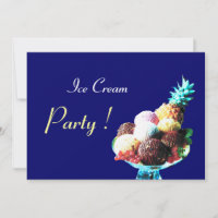 FÊTE D'ANNIVERSAIRE DE CRÈME DE GLACE