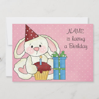 Invitation Fête d'anniversaire de Cube