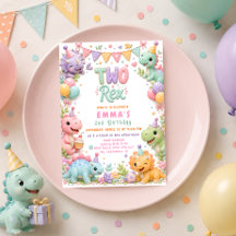 Fête d'anniversaire de deux ans de Dinosaur Two Re