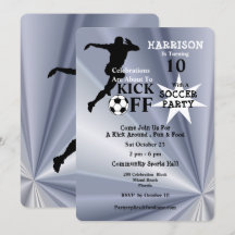 Fête d'anniversaire de football