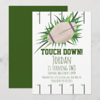 Fête d'anniversaire de football avec TouchDown Par