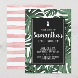 Invitation Fête d'anniversaire de la bachelorette à thème tro