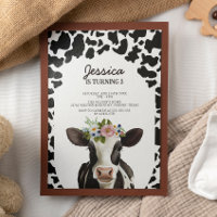 Fête d'anniversaire de la ferme de vaches d'aquare