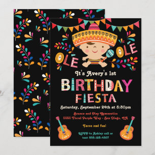Invitation Fête d'anniversaire de l'art populaire mexicain