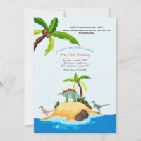 Fête d'anniversaire de l'île de Dinosaur