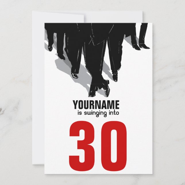 Invitation Fête d'anniversaire de paquet de rat de (Devant)