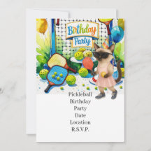Fête d'anniversaire de Pickleball pour Amoureux de