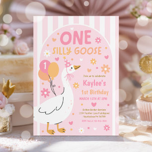 Invitation Fête d'anniversaire de printemps pour le 1er anniv