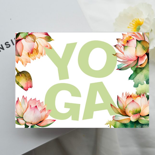 Invitation Fête d'anniversaire de Yoga (Créateur téléchargé)