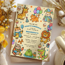 Fête d'anniversaire des 1 an au zoo pour tous les 