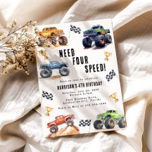 Fête d'anniversaire des 4 ans de Monster Trucks Be