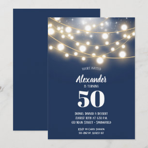 Invitation Fête d'anniversaire des aurores de cordes