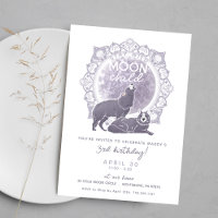 Fête d'anniversaire des loups-enfants de lune