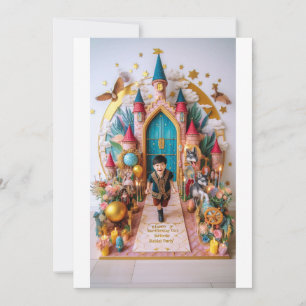 Invitation "Fête d'anniversaire du Royaume magique"