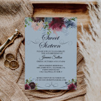 Fête d'anniversaire du Sweet sixteen Floral de Bou
