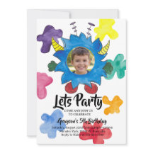 Fête d'anniversaire monstre pour les enfants