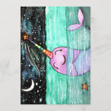 Fête d'anniversaire Narwhal