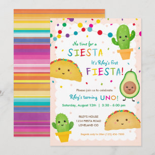 Invitation Fête d'anniversaire - pas de temps pour la sieste