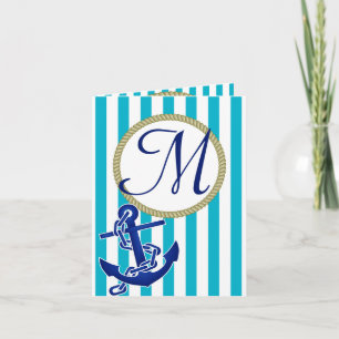 Invitation Fête d'anniversaire personnalisée nautique