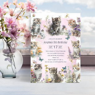 Invitation Fête d'anniversaire personnalisée pour 5 ans avec
