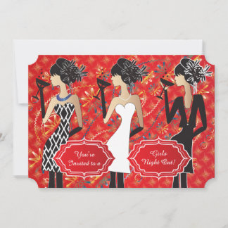 Invitation Fête d'anniversaire personnalisée pour filles