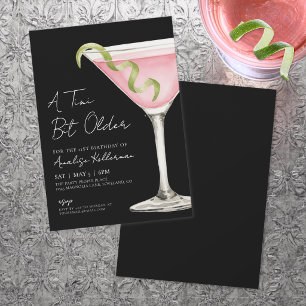 Invitation Fête d'anniversaire pour adulte un peu plus âgé