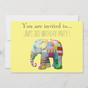 Invitation Fête d'anniversaire pour bébé ou tout-petit