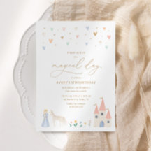 Fête d'anniversaire rose Floral Princess Girl