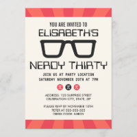 Fête d'anniversaire trente ringarde avec les