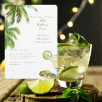 Fête d'anniversaire tropicale Margaritas & Tacos