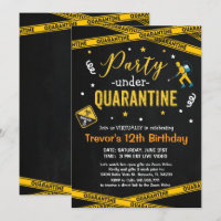 Fête d'anniversaire virtuelle de quarantaine pour
