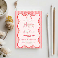 Fête d'anniversaire Whimsical Retro