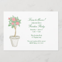 Fête dans le jardin