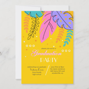 Invitation Fête dans le jardin
