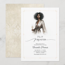 Fête de Bachelorette PJs de Luxe & Prosecco