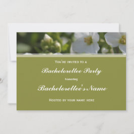 Invitation fête de bachelorettee