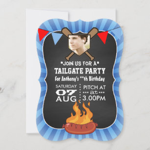 Invitation Fête de baseball