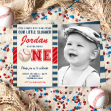 Fête de baseball Slugger Rookie Sports Boy Anniver