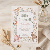Fête de Bébé Animaux de la Ferme